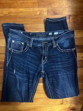 Miss Me Jeans.Size 32 Skinny.Dark Blue